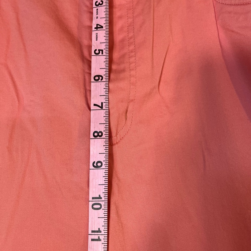 NEW Talbots Coral Color 5 Picket Jeans with Stretch Sz 16 - Picture 7 of 8